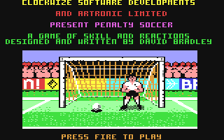 C64 GameBase Penalty_Soccer Artronic_Products_Ltd./Gamebusters 1990