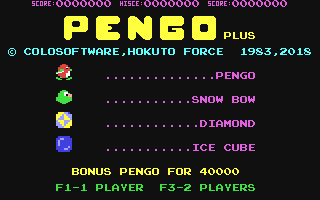 C64 GameBase Pengo+ (Not_Published) 2018
