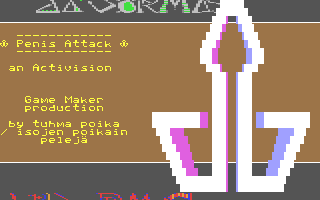 C64 GameBase Penis_Attack (Created_with_GKGM) 1988