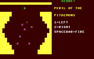 C64 GameBase Peril_of_the_Pitdemons Que_Corporation 1984