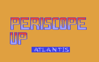 C64 GameBase Periscope_Up Atlantis_Software_Ltd. 1989
