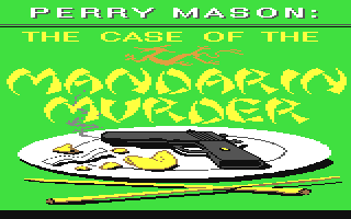 C64 GameBase Perry_Mason_-_The_Case_of_the_Mandarin_Murder Spinnaker_Software/Telarium_Corp. 1985