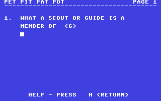 C64 GameBase Pet_Pit_Pat_Pot Commodore_Educational_Software