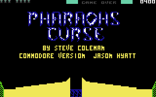 C64 GameBase Pharaoh's_Curse Synapse_Software 1983