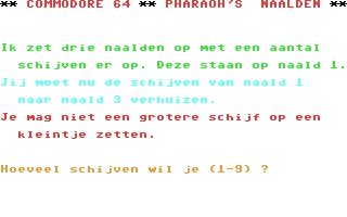 C64 GameBase Pharaoh's_Naalden Courbois_Software 1984