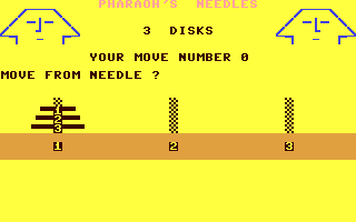 C64 GameBase Pharaoh's_Needles (Public_Domain) 1982