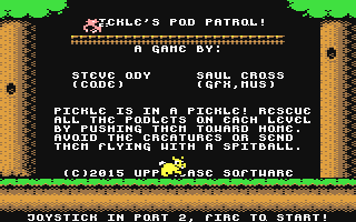 C64 GameBase Pickle's_Pod_Patrol! (Public_Domain) 2016