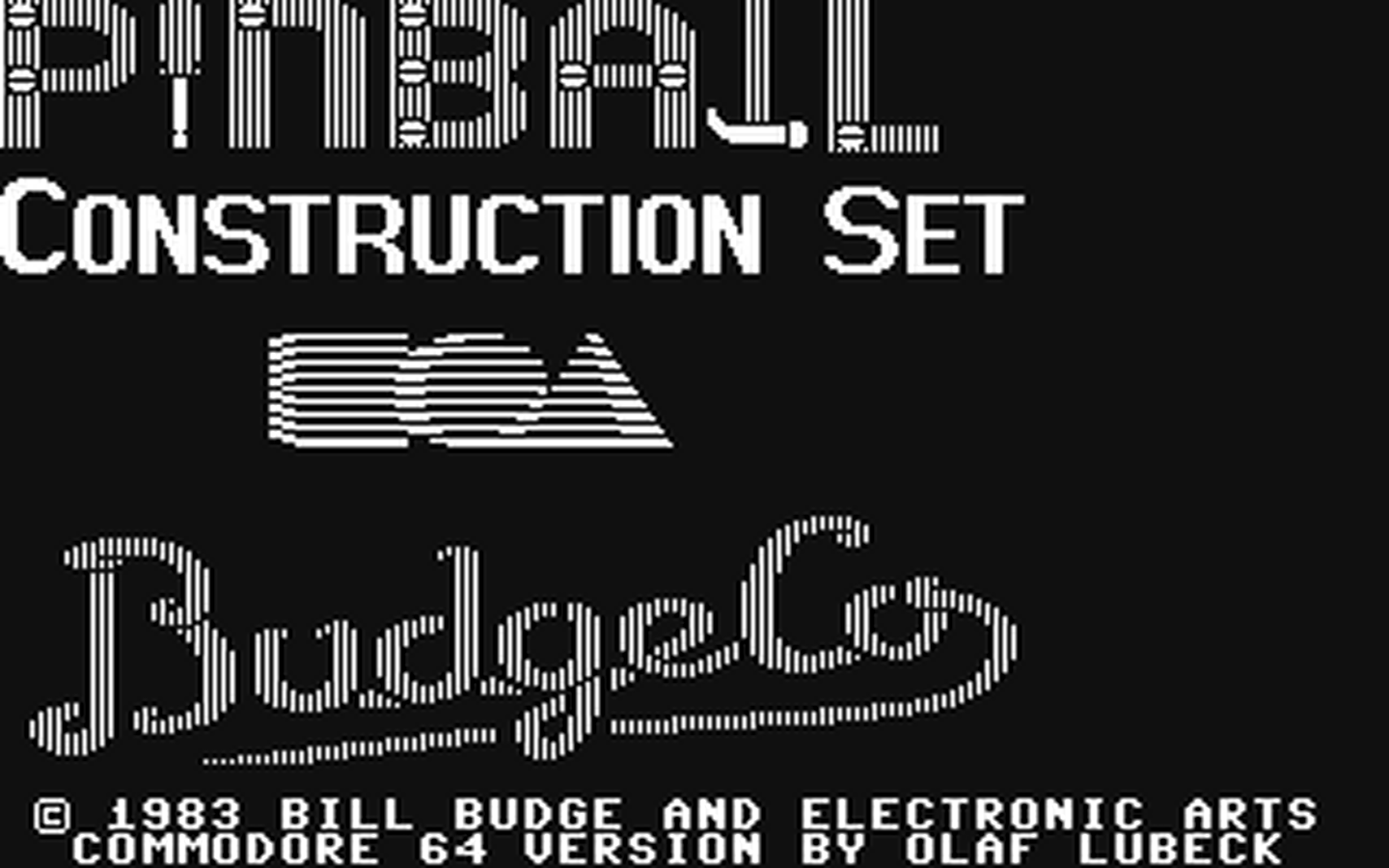 C64 GameBase Pinball_Construction_Set Electronic_Arts 1983