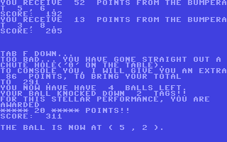 C64 GameBase Pinball Creative_Computing 1979