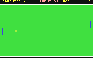 C64 GameBase Ping-Pong_Classic Verlag_Heinz_Heise_GmbH/Input_64 1987