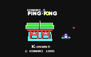 C64 GameBase Ping-Pong Imagine/Konami 1986