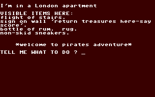C64 GameBase Pirate_Treasure Alpha_Software_Ltd. 1986