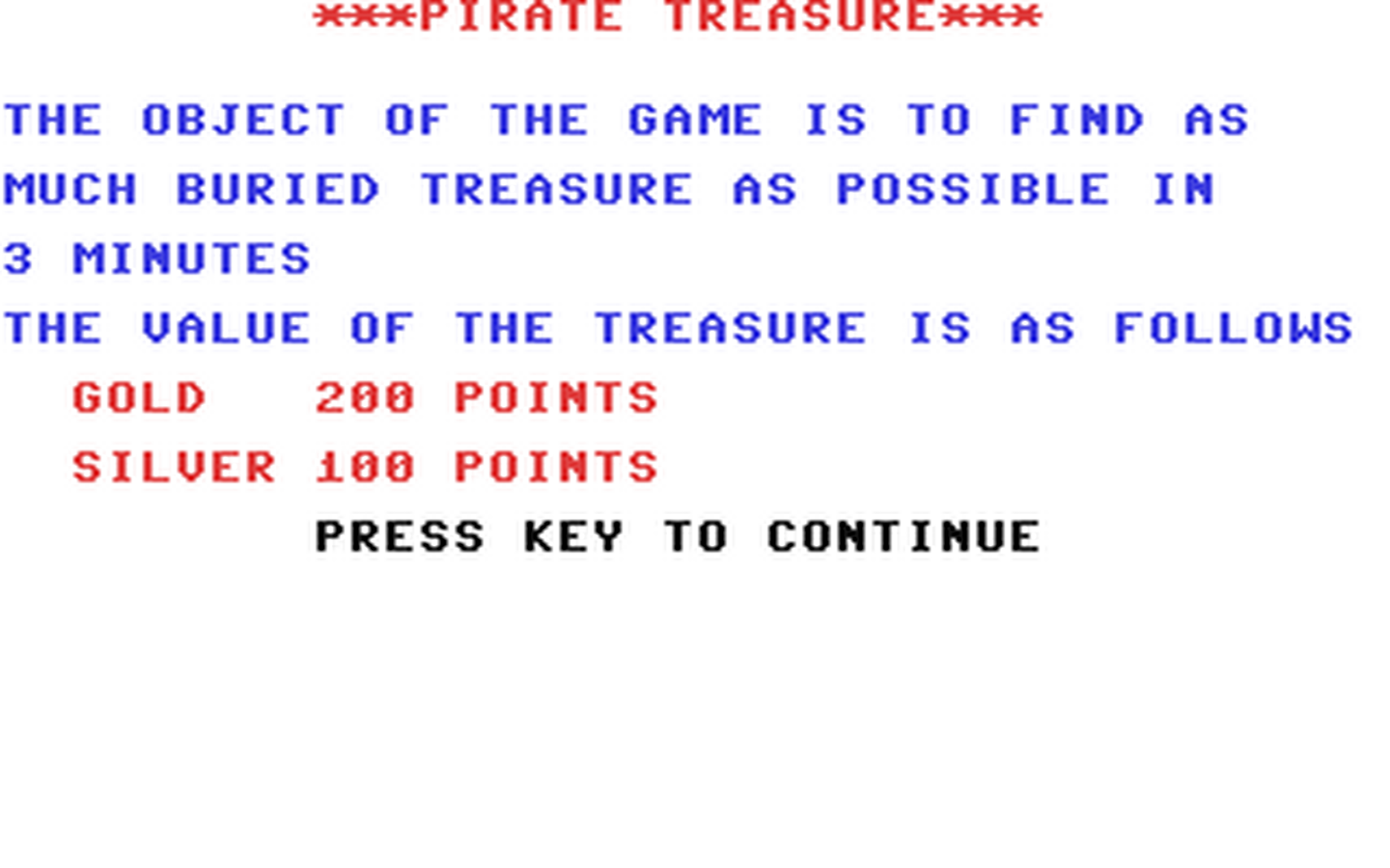 C64 GameBase Pirate_Treasure Fontana_Paperbacks 1984
