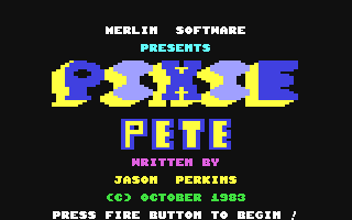 C64 GameBase Pixie_Pete Merlin_Software 1983