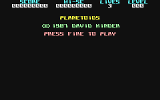 C64 GameBase Planetoids (Public_Domain) 1987