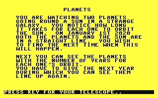 C64 GameBase Planets Guild_Publishing/Newtech_Publishing_Ltd. 1984