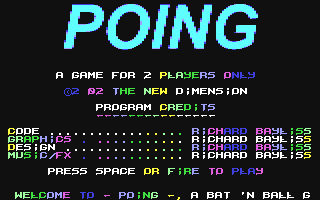 C64 GameBase PoInG The_New_Dimension_(TND) 2002