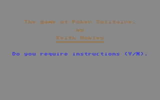 C64 GameBase Poker_Solitaire PCN_(Personal_Computer_News)_Magazine 1984