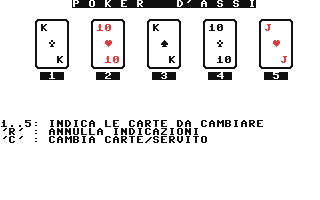 C64 GameBase Poker_d'Assi Armando_Curcio_Editore 1984