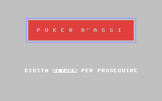 C64 GameBase Poker_d'Assi Armando_Curcio_Editore 1984