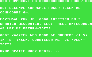 C64 GameBase Poker Courbois_Software 1985