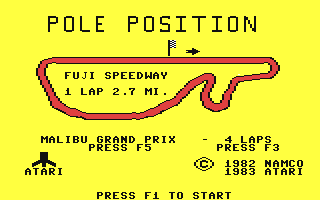 C64 GameBase Pole_Position Atarisoft 1984