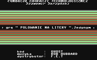 C64 GameBase Polowanie_Na_Litery Fundacja_Edukacji_Technologicznej_(FET) 1993