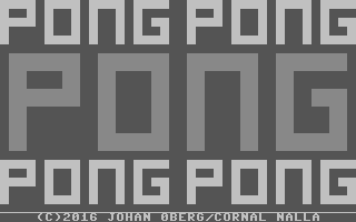 C64 GameBase Pong (Public_Domain) 2016