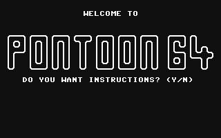 C64 GameBase Pontoon_64 Alpha_Software_Ltd. 1986