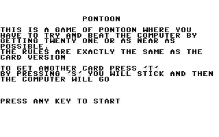 C64 GameBase Pontoon Interface_Publications/Virgin_Books 1984