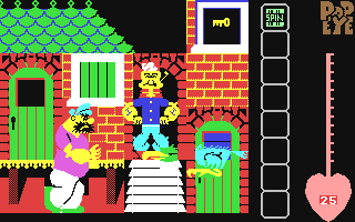 C64 GameBase Popeye Piranha/Macmillan_Ltd. 1986