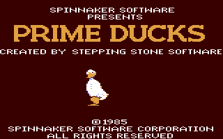 C64 GameBase Prime_Ducks Spinnaker_Software 1985