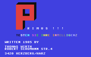 C64 GameBase Primus Multisoft 1986