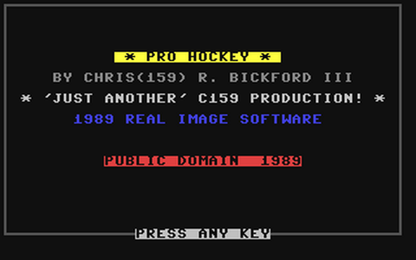 C64 GameBase Pro_Hockey Real_Image_Software 1989