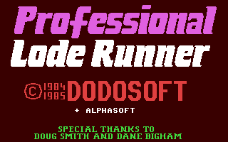 C64 GameBase Professional_Lode_Runner (Not_Published) 1985