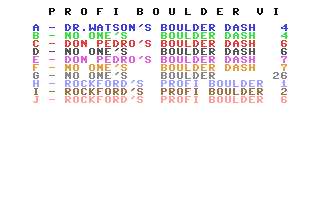 C64 GameBase Profi_Boulder_006 (Not_Published) 1990