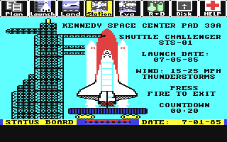 C64 GameBase Project:_Space_Station HesWare_(Human_Engineered_Software) 1985