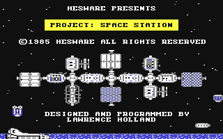 C64 GameBase Project:_Space_Station HesWare_(Human_Engineered_Software) 1985