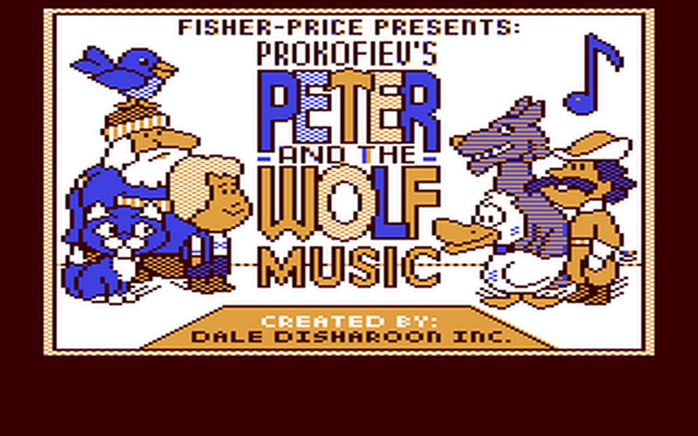 C64 GameBase Prokofiev's_Peter_and_the_Wolf_Music Spinnaker_Software/Fisher-Price_Learning_Software 1985