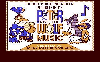 C64 GameBase Prokofiev's_Peter_and_the_Wolf_Music Spinnaker_Software/Fisher-Price_Learning_Software 1985