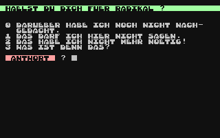 C64 GameBase Psychotest_-_Bin_ich_ein_Radikaler? 1989