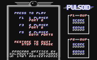 C64 GameBase Pulsoid Mastertronic 1987
