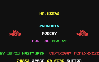 C64 GameBase Punchy Mr._Micro_Ltd. 1983