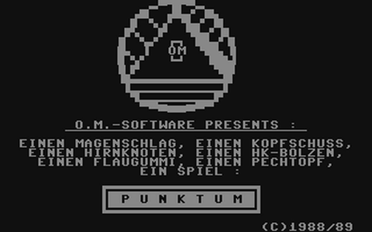 C64 GameBase Punktum (Public_Domain) 1989