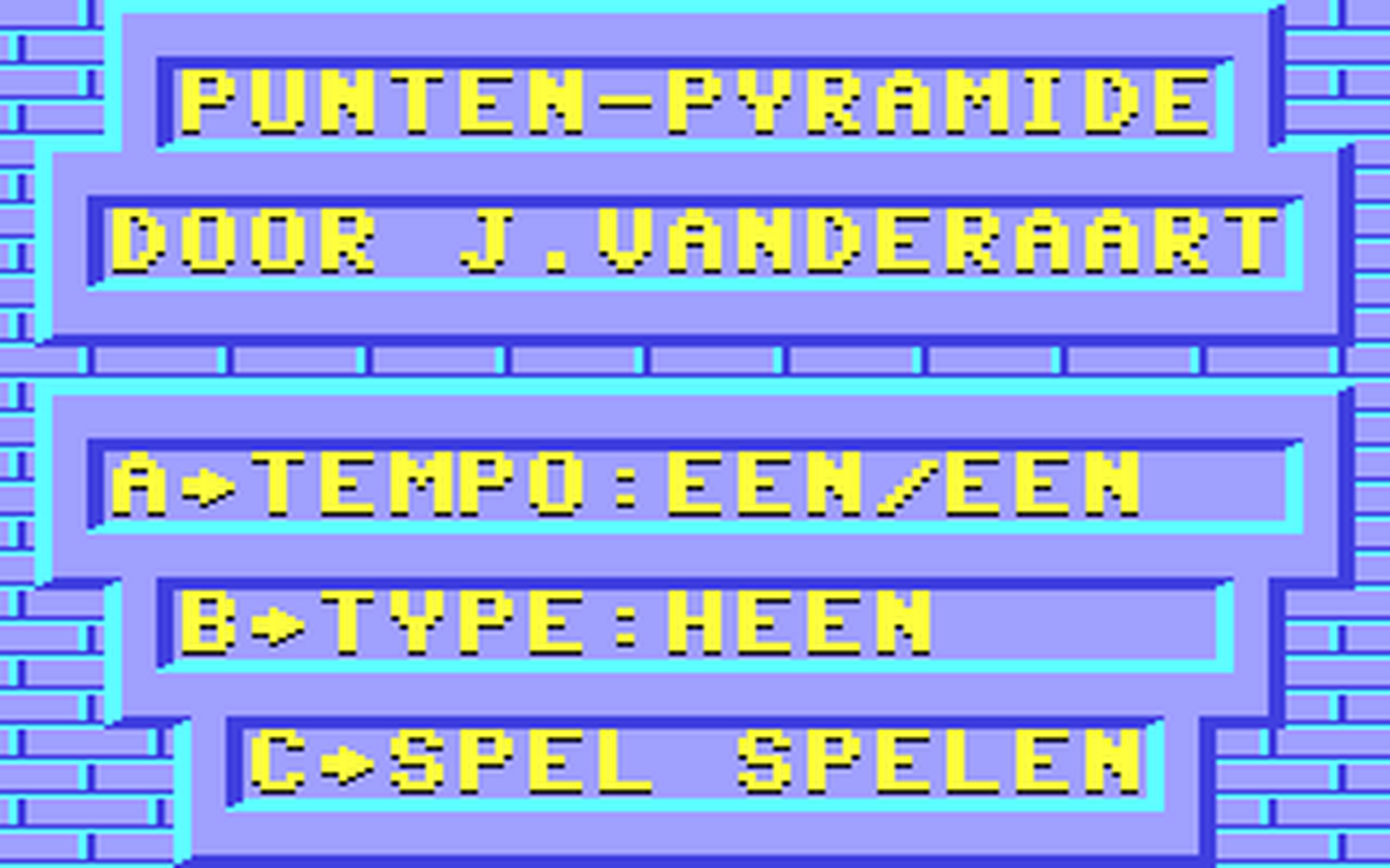 C64 GameBase Punten-Pyramide Commodore_Dossier 1987