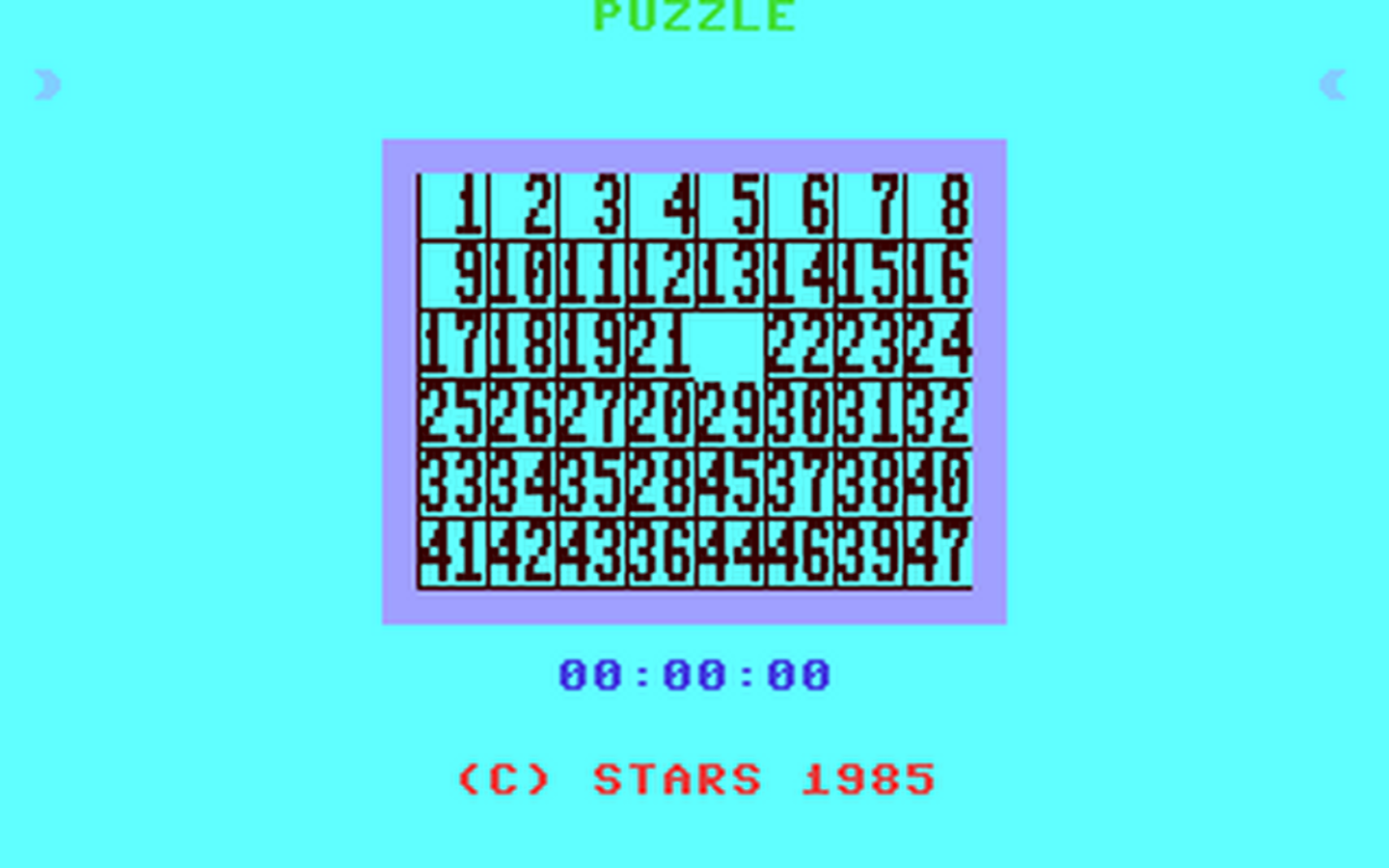 C64 GameBase Puzzle Microjet/STARS_Commodore 1985