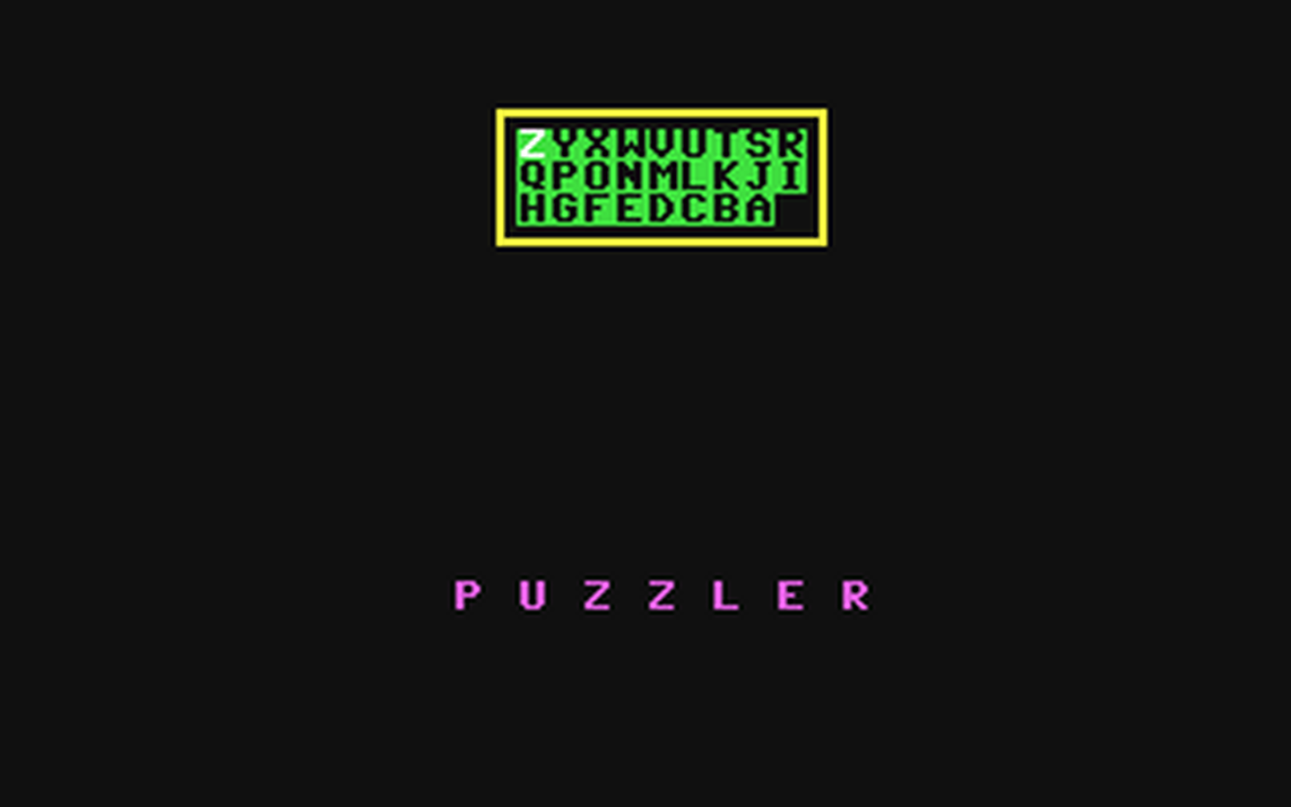 C64 GameBase Puzzler Argus_Specialist_Publications_Ltd./Home_Computing_Weekly 1985