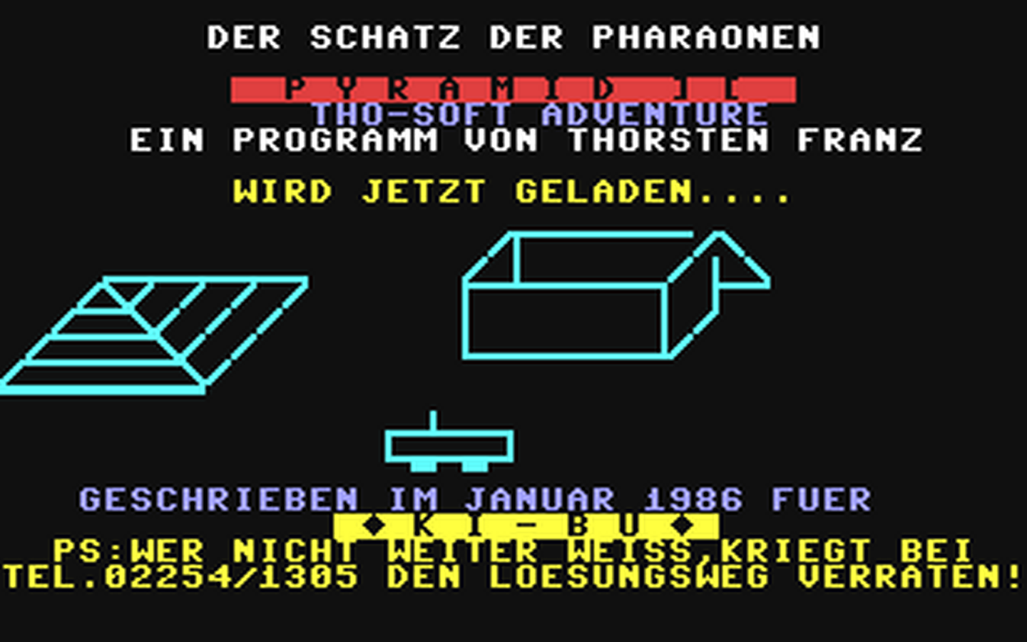 C64 GameBase Pyramid_II_-_Der_Schatz_der_Pharaonen Ki-Bu/Tho-Soft 1986