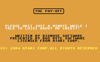 C64 GameBase Pay-Off,_The Argus_Press_Software_(APS)/Bug-Byte 1987