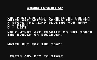C64 GameBase Poison_Toad,_The PCN_(Personal_Computer_News)_Magazine 1984